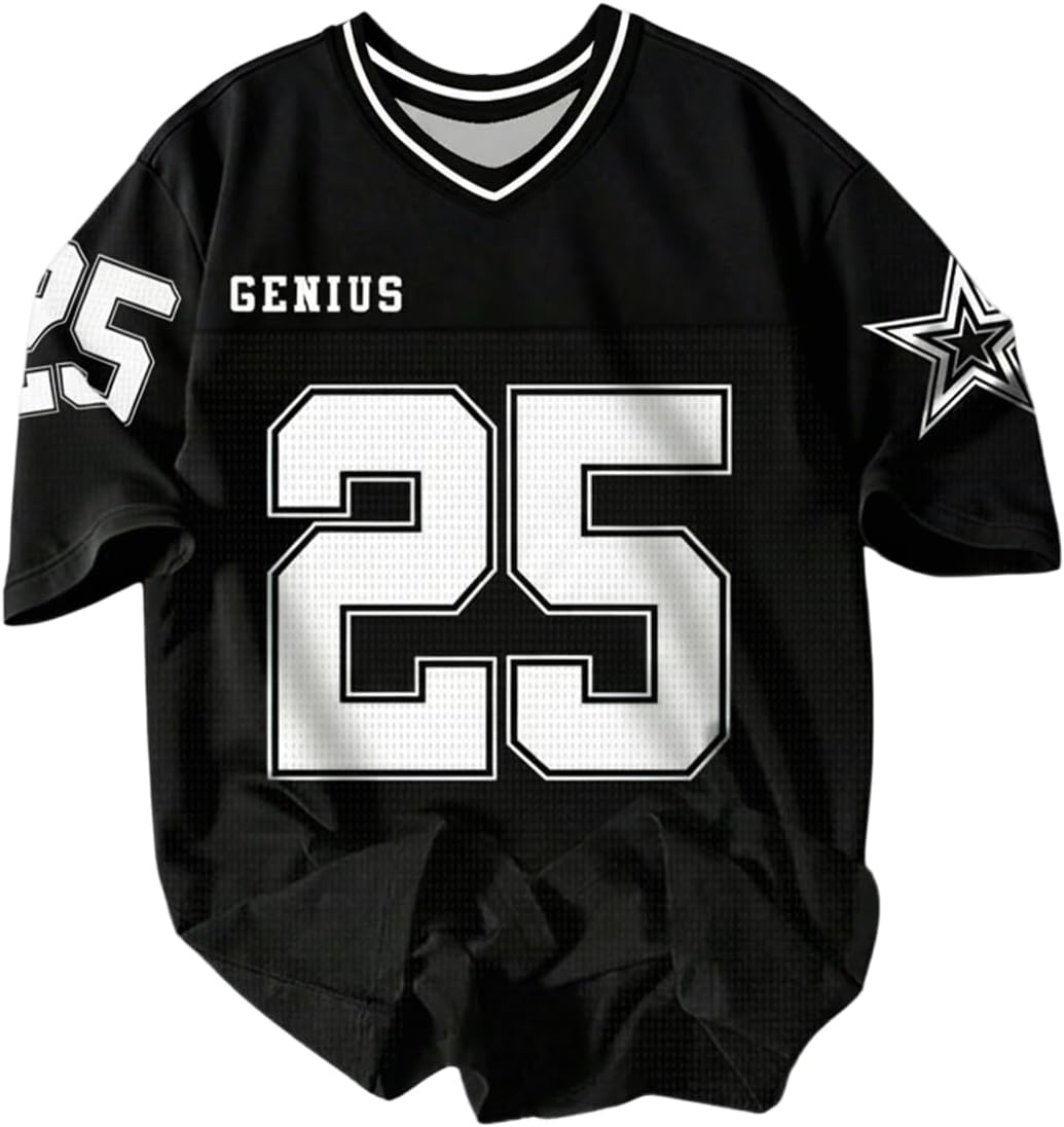 Oversized Football Jersey Shirts Graphic Jersey